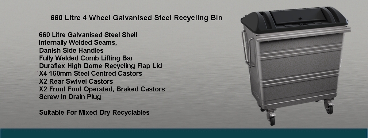 DJERS 660 RECYCLING BIN